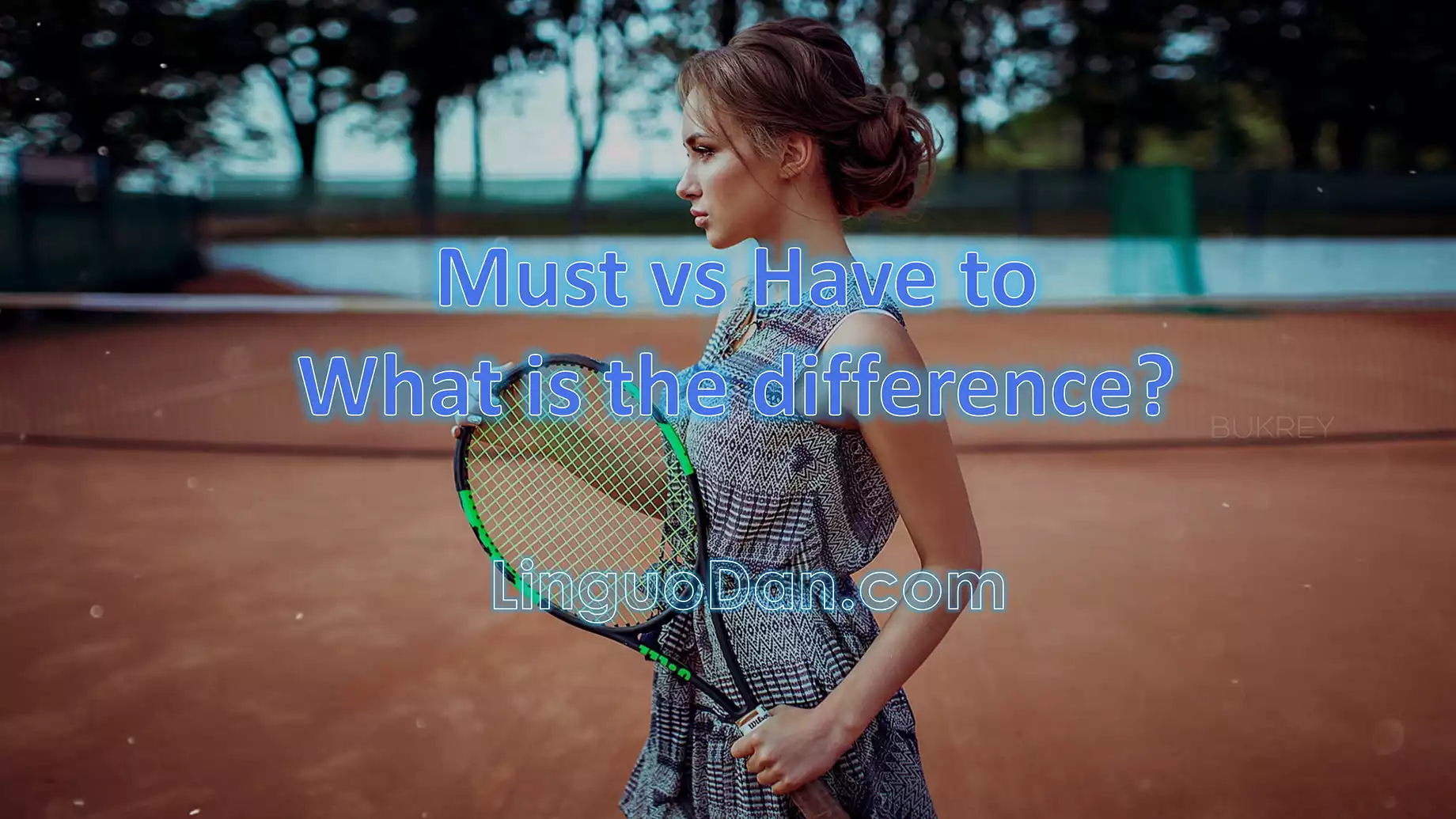 Must vs. Have to - What is the difference? - English Grammar