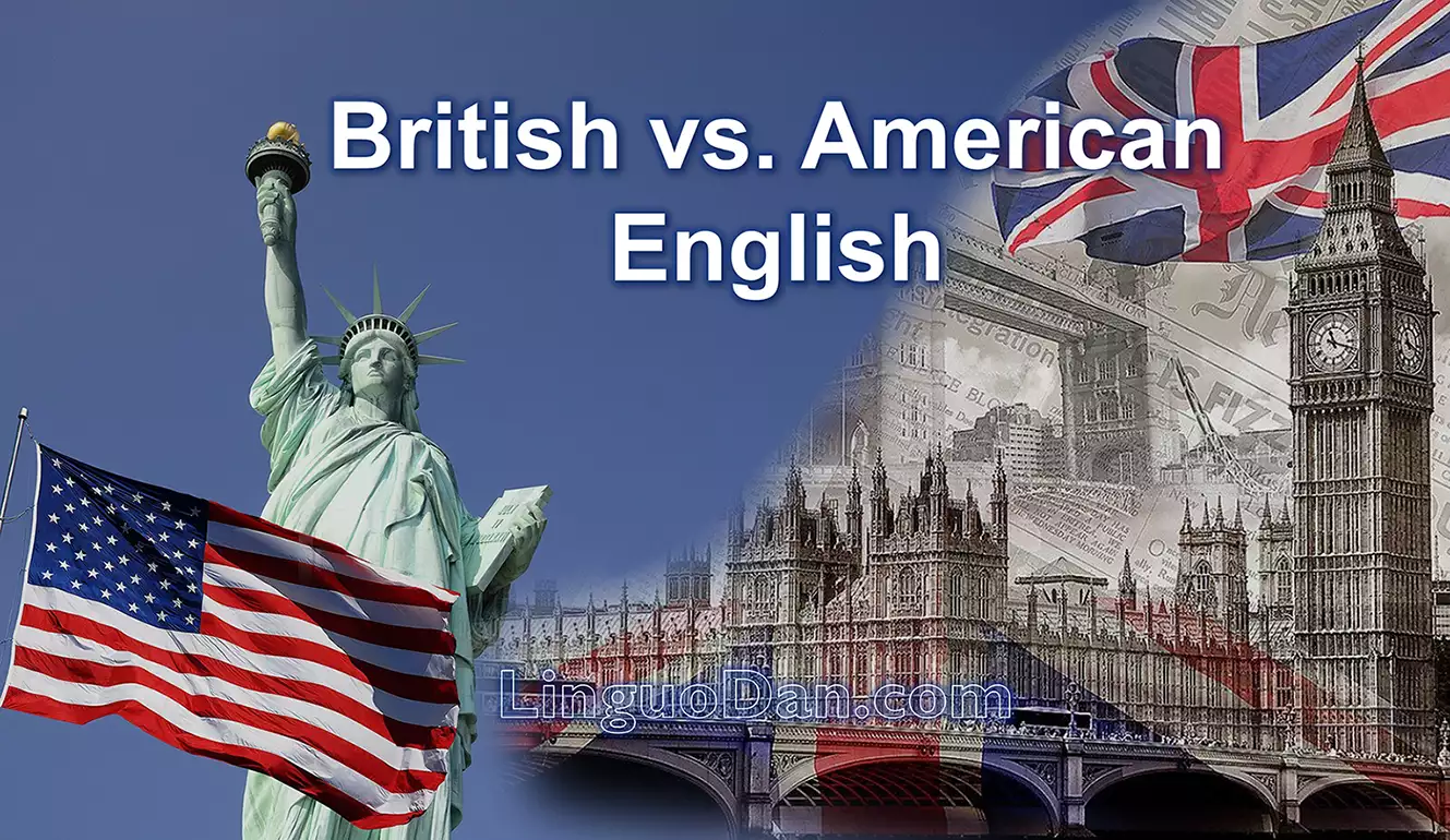 English  British and american english, British vs american