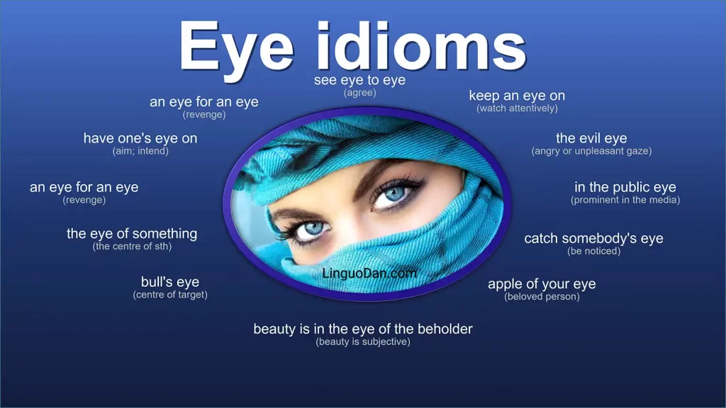 Useful Eye Idioms List