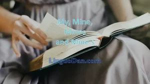 "Mine" vs. "Mine's" in the English Grammar