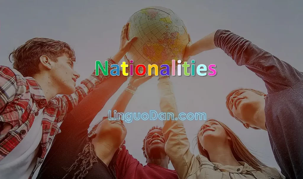 Names of Countries and Nationalities in English