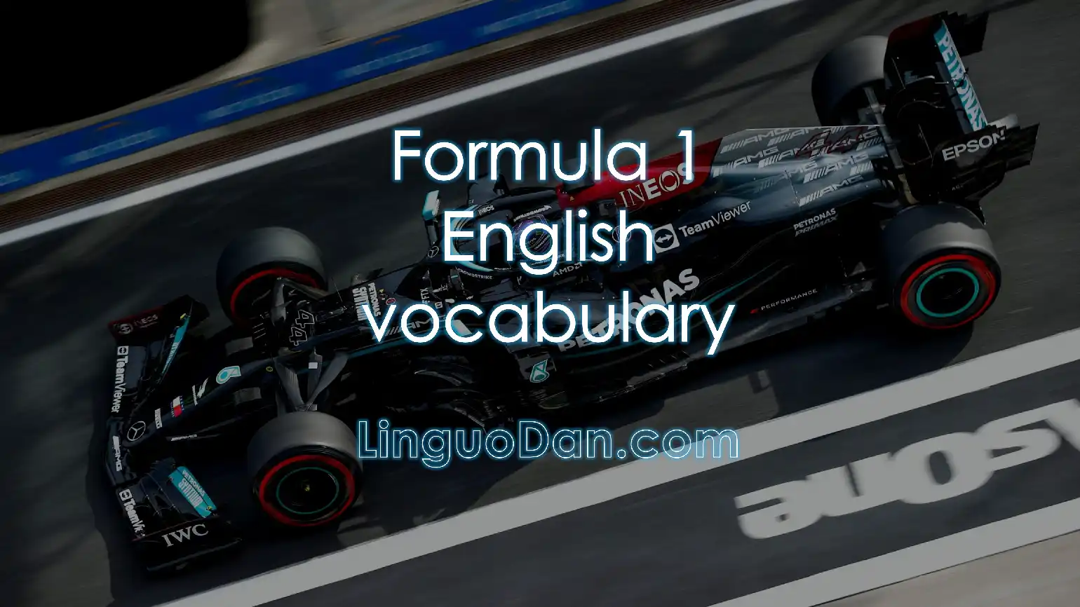 Formula 1 English Vocabulary: Understanding Racing Terms in 
