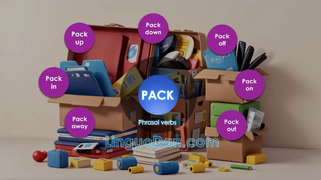 English Phrasal Verbs With 'PACK'