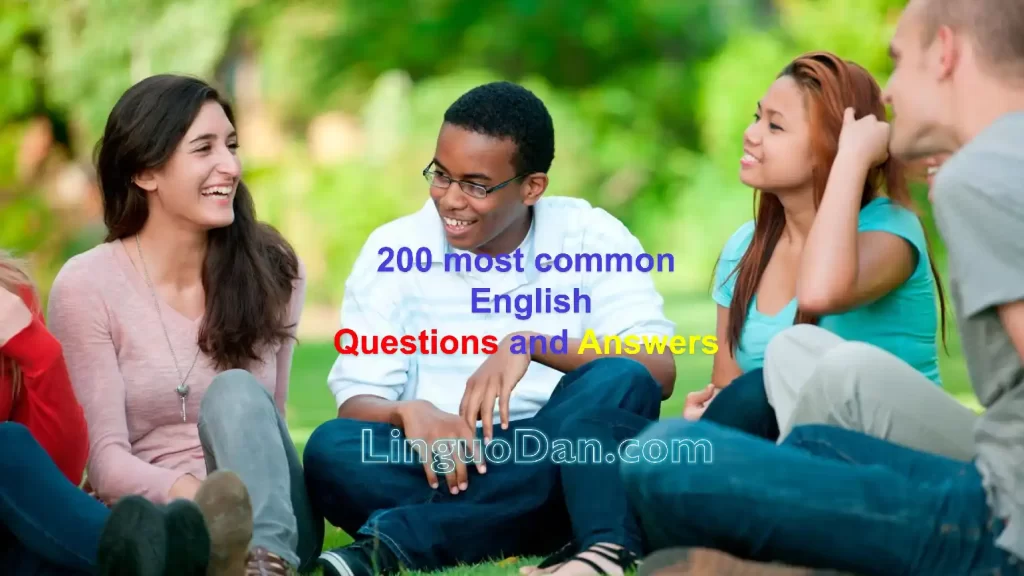 200+ Answers to Common English Questions