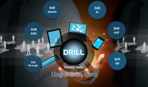 drill-into phrasal verb