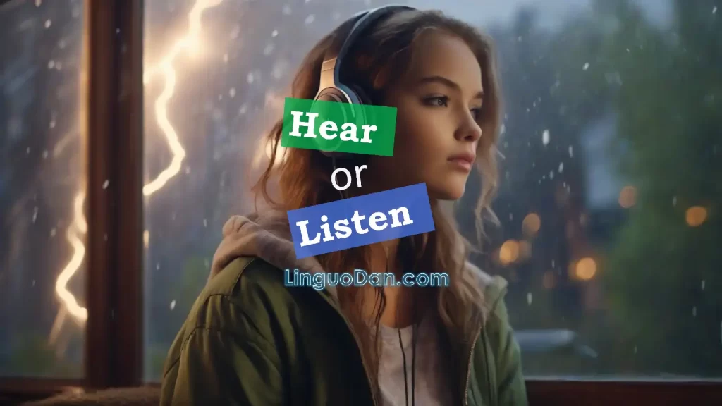 Hear vs. Listen