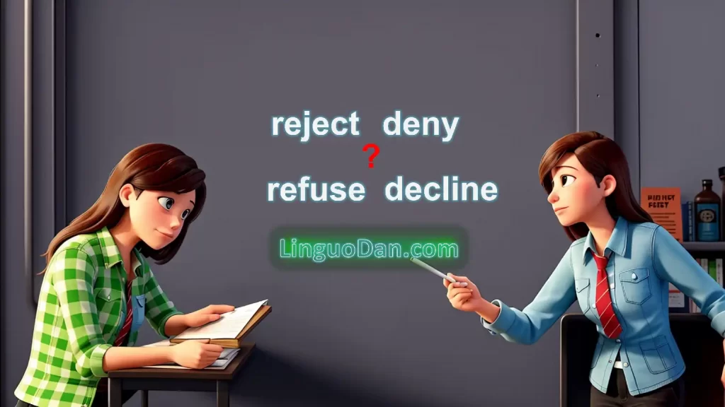 The Language of Denial: to Deny, Reject, Decline or Refuse?
