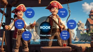 hook-up phrasal verb. Ways to Use the Word HOOK: Idioms, Phrasal Verbs