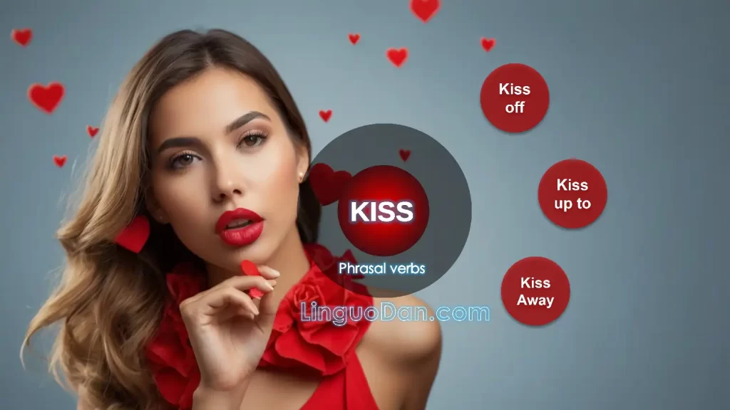 kiss-up-to phrasal verb