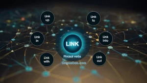 The meaning and use of the word "link" in English