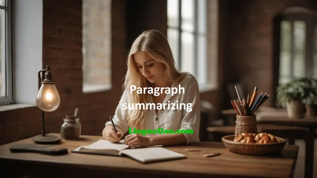 Summarizing Paragraphs in English: Tips and Practice Exercises