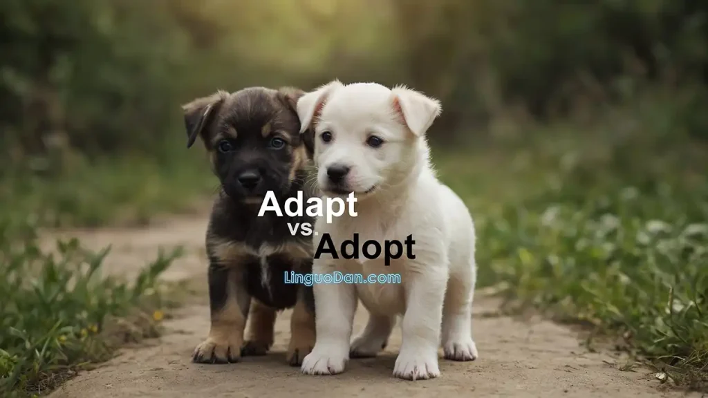 Adapt vs Adopt - What is the difference?