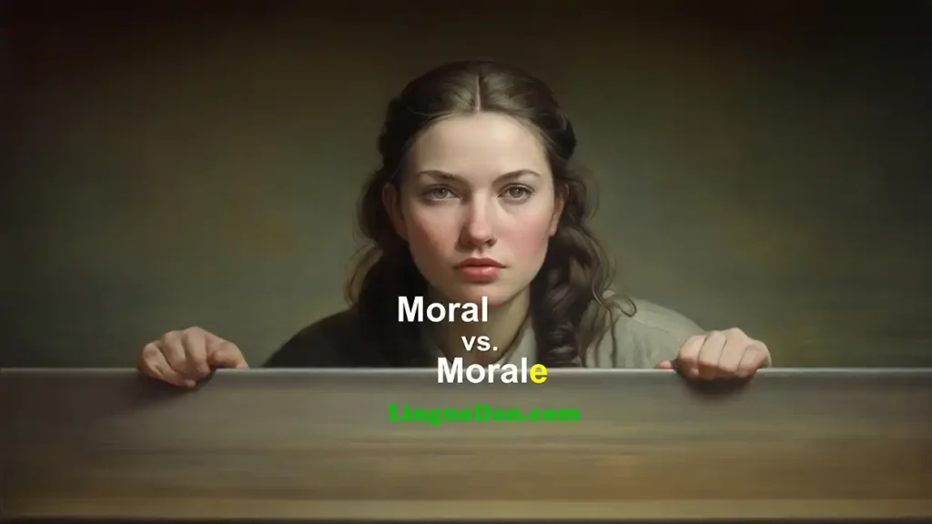 What is the difference between Morale and Morale?