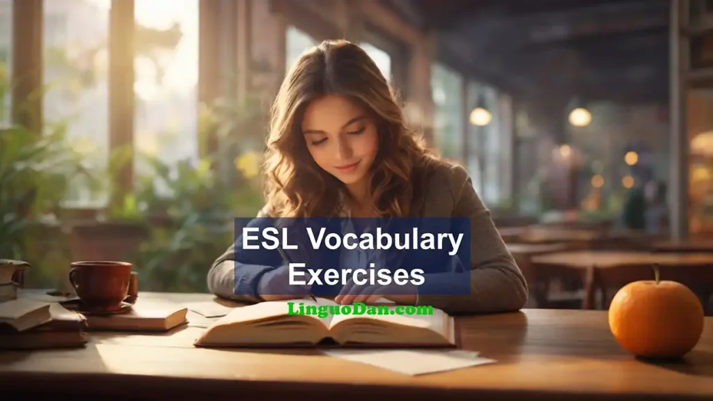 Pre-Intermediate Vocabulary Test - ESL Vocabulary Exercises