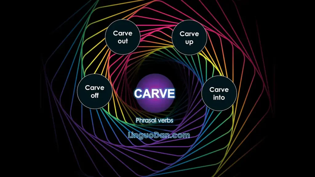 carve verb - Definition