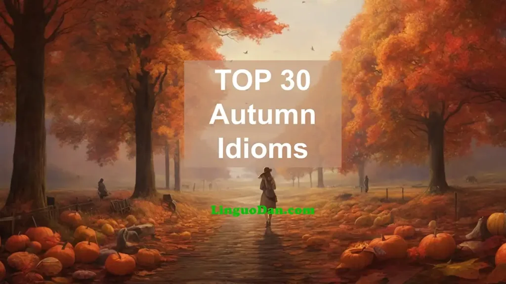 30 English idioms about autumn that everyone should know