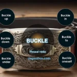 buckle up Buckle down phrasal verb