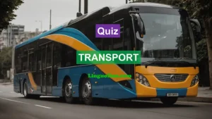 Transport – English Vocabulary